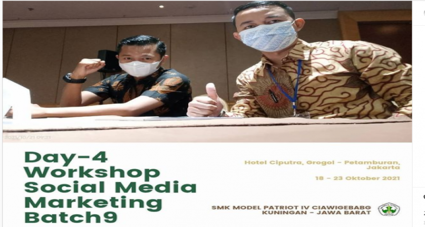 Workshop Social Media Marketing Batch9