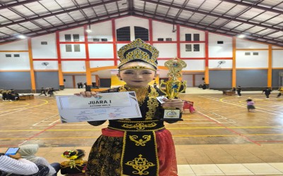 Amelda Saputri Raih Juara 1 Pasanggiri Jaipong Kreasi Kabupaten Kuningan