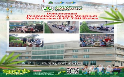 Alumni SMK Model Patriot IV Ciawigebang Ikuti Tes Interview di PT. TSH Brebes