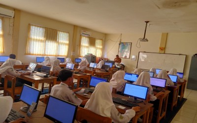 SMK Model Patriot IV Ciawigebang Laksanakan Kegiatan ANBK 2024