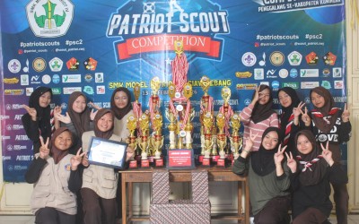 Dominasi Lomba, SMP IT Najib Rasyid Sabet Juara Umum Patriot Scout Competition Jilid 2
