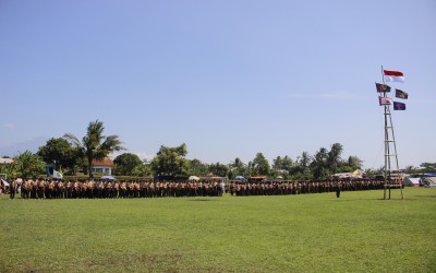 SMK Model Patriot IV Ciawigebang Sukses Gelar Perkemahan Penerimaan Tamu Ambalan (PPTA) 2024